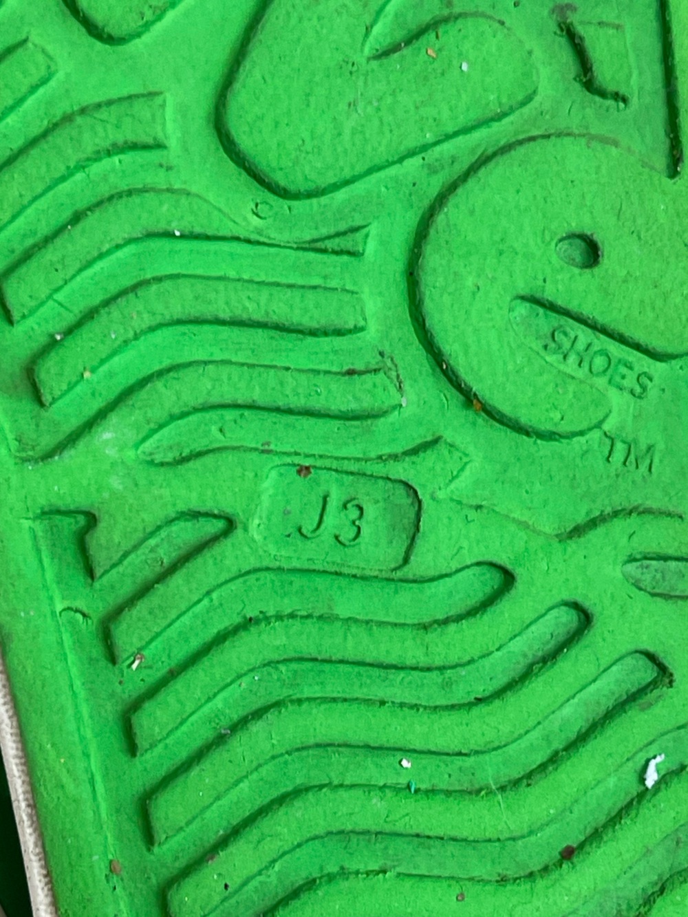 Native shoes green foam Jefferson style sneakers kids size 3 - Picture 7 of 8